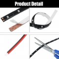 X Autohaux 10 Pcs 30cm 1ft Interior Universal Led Strip Light 12v Flexible Waterproof Underglows For Cars Truck Motorcycles