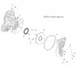Polaris Ranger Bell Housing Seal Diesel Genuine Oem Part Qty 1