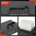 A-premium Hvac Blower Motor Resistor Kit Compatible With Chevrolet Malibu 2004-2012 Pontiac G6 2006-2009 Saturn Aura 2007-2009