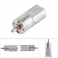 Kadimendium Dc 12v High Torque Electric Gear Reduction Motor Micro Box Speeded Gear 15 200rpm Outer Diameter 20mm For