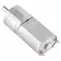Kadimendium Dc 12v High Torque Electric Gear Reduction Motor Micro Box Speeded Gear 15 200rpm Outer Diameter 20mm For