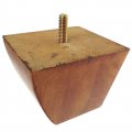 2-5 8 Curved Tapered Wood Leg 