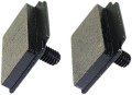 Brake Pads Ski-doo Safari 377 447 1984-1987 Snowmobile Semi-metallic Pwc 40-03203 Oem 860700600 