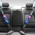 Dolphins Jumping Water Full Moon Car Seat Neck Coverbelt Shoulder Strap Pad Accessories Protector For Seat Belt Harness Covers