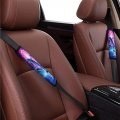 Dolphins Jumping Water Full Moon Car Seat Neck Coverbelt Shoulder Strap Pad Accessories Protector For Seat Belt Harness Covers