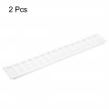 Uxcell Rectangle Shape Ventilation Grille Aluminum Alloy Louvered Air Vent 23 62 X 3 94 Inch For Wardrobe Cupboards 2pcs
