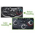 Ac Climate Control Knob 3pcs Car Air Conditioner Fan Switch Heater Button Replacement For 206 207