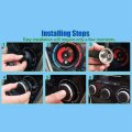 Ac Climate Control Knob 3pcs Car Air Conditioner Fan Switch Heater Button Replacement For 206 207
