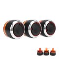 Ac Climate Control Knob 3pcs Car Air Conditioner Fan Switch Heater Button Replacement For 206 207