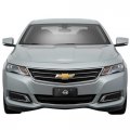 Ipick Image For Chevrolet Impala 3d Chrome Logo On Black 12 X4 Half-size Premium Stainless Steel License Plate Design And Made