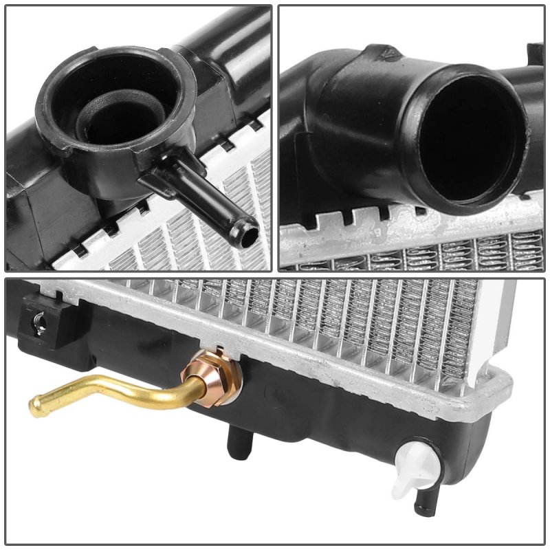 Oem-ra-1907 Factory Style Full Aluminum Core Cooling Radiator For 1997 2002 Mirage High Performance Engine Front Fitment