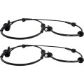 Front Abs Speed Sensors Pair For Land Rover Range Sport 2014 2015 2016 Driver And Passenger Side Replacement Lr033461 
