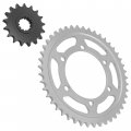 Caltric Front And Rear Sprockets Kit Compatible With Yamaha R1 Yzf-r1 2004-2008 14b-25447-20-00