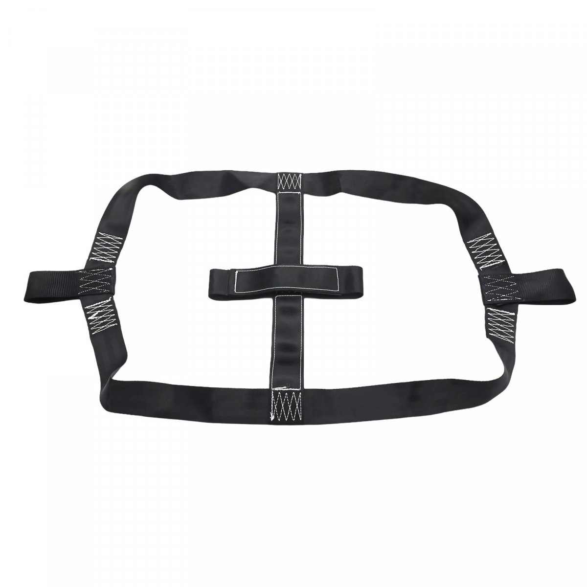 Motorcycle Rear Wheel Tie Down Strap Wear Resistant Transport Belt For Motorcycles Trucks And Cars Black