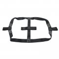 Motorcycle Rear Wheel Tie Down Strap Wear Resistant Transport Belt For Motorcycles Trucks And Cars Black