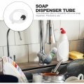 Housoutil Soap Dispenser Extension Tube Kit With Check Valve 39 37 Sinks Under Counter Dispenser For Kitchen Never Fill The