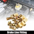 X Autohaux 1 Set Brake Line Fittings Assortment For 3 16 Tube With 6 Unions 12 Nuts