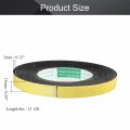 Othmro 2 Rolls Door Weather Stripping Insulation 13 Feet 0 47inch W 12inch Thk For Seal Window Foam Tape