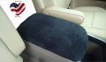 Car Console Covers Plus Hand Designed For Chevy Equinox 2018-2024 Fleece Auto Armrest Center Cover Protector Black