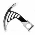 Chromed Curved Side Mount License Plate Tag Holder Bracket For Yzf-r6s Yzf-r1 B01c0srr1y