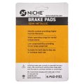 Niche Brake Pad Set For Victory Sport Cruiser Hammer Front Rear Semi-metallic