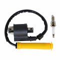Ignition Coil And Spark Plug With Cap Replacement For Honda Rancher 420 Trx420 30510-hp5-601 2007-2013