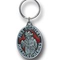 Key Ring Fire Fighters Americas Heros 