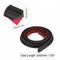 Uxcell Water Barrier For Sink 100 Inch Stopper Shower Blocker Kitchen Countertop Cooktop Bathroom To Keeps Wet And Dry