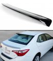 Fits For 2014-2019 Toyota Corolla 4 Door Sedan Glossy Black Rear Roof Window Visor Spoiler