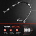 A-premium Power Steering Hose Pressure Line Assembly Compatible With Jeep Wrangler 2012-2017 Jk 2018 3 6l Pump To Gear Rack