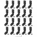 Uxcell 20 Pcs T Slot L-shape Interior Inside Corner Connector With M6 Screws And Wrench For 3030 Series Aluminum Extrusion