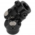 Ocpty Universal Steering U-joints Fits For 3 4 Dd X Round 35 Degree Black