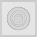 Ekena Millwork Rosp040x0x100sdg03-case-4 Standard Sedgwick Bullseye Rosette With Beveled Edge 4 W X 4 H 1 P 4-pack