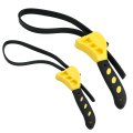 Adjustable Oil Filter Wrenches 2 Piece Set Tape Wrench With Handle 500 Mm And 600 For Plumbers Mechanics Diy Enthusiasts Model 