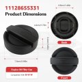 Oil Filler Cap Replace 11128655331 Replacement For Bmw X5 E70 Lci 04 2009 06 2013 2pcs