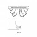 Satco S22253 33 Watt Par38 High Lumen Led Bulb 5000k