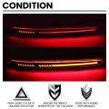 Kuafu Led Rear Bumper Tail Light Compatible With 2018-2023 Honda Accord Reflector Brake Lamp Driver Side And Passenger Red Lens
