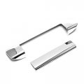 Erush Ultra Chrome Tailgate Cover For 2005-2015 Toyota Tacoma Without Camera Hole 