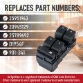 Driver Side Power Window Switch Compatible With Chevrolet Gmc Vehicles 2007-2015 Silverado 1500 2500hd Sierra 3500hd Traverse