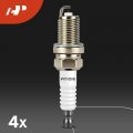 A-premium 1x Ignition Coil Pack And 4x Iridium Spark Plugs Compatible With Volkswagen Jetta 1999-2001 Golf Beetle 1998-2001 2