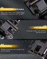 Ocpty Set Of 1 Ignition Coil Compatible With Oe Uf308 C1350 Ic416 Fit For Dodge Verna For Hyundai Accent 2000-2005