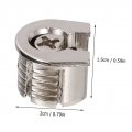 Partykindom 20 Pcs Shelf Pin Cabinet Alloy Eccentric Wheel