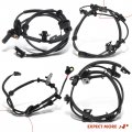 A-premium Abs Wheel Speed Sensor Compatible With Hyundai Models Elantra 2012 Front And Rear Driver Passenger Side 4-pc Set