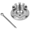 Caltric Rear Axle Nut W Pin For Honda Trx500fa Fpa Fga Foreman Rubicon 500 4x4 2001-2017
