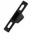 Uxcell 55mmx9mmx19mm Zinc Alloy Sliding Door Window Lock Keeper Black 2pcs
