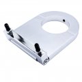 Chrome Aluminum Steering Column Drop 3 5 In For 2 Columns Sbc Bbc 350 454