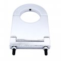 Chrome Aluminum Steering Column Drop 3 5 In For 2 Columns Sbc Bbc 350 454