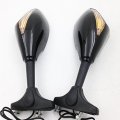 Smt-integrated Led Turn Signals Side Mirrors Compatible With Universal Bike Gloss Black New B075vlfbvg