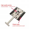 Safercctv Rv Door Holder T-style Stainless Steel Entry Catch Hardware Parts For Cargo Trailer Camper Motorhome 2pcs
