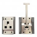 Safercctv Rv Door Holder T-style Stainless Steel Entry Catch Hardware Parts For Cargo Trailer Camper Motorhome 2pcs